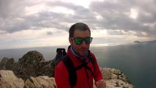 preview picture of video 'En la cima del Peñón de Ifach en Calpe, Alicante'