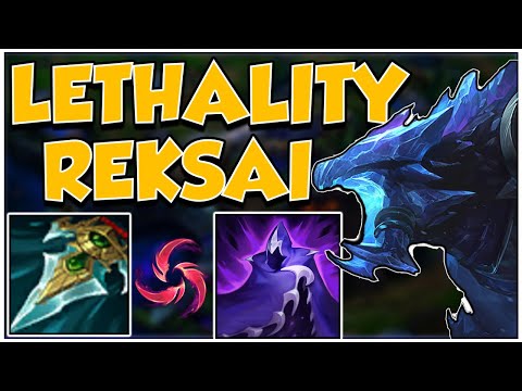 FULL LETHALITY PROWLERS CLAW REK'SAI IS NUTTY!!! ONE SHOT ANYONE WITH HAIL OF BLADES!!!