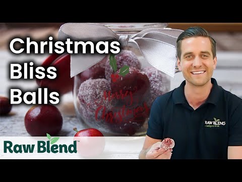 How to make Christmas Bliss Balls in a Vitamix Blender | Recipe Video