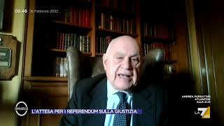 Mani pulite, Carlo Nordio: Ha indebolito la giustizia. I referendum Ho aderito in modo ...