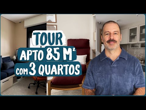 APARTAMENTO COM DECORAÇÃO CLÁSSICA E TOQUES DE CORES