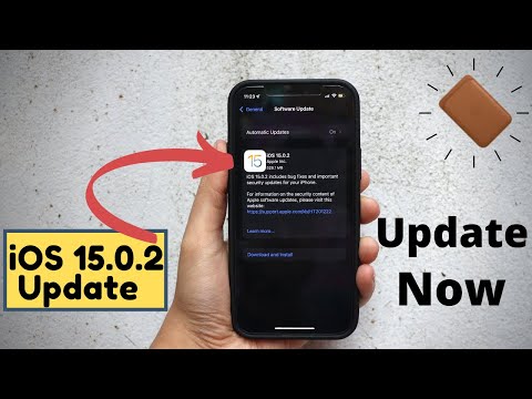 iOS 15.0.2 Update on iPhone 12 !