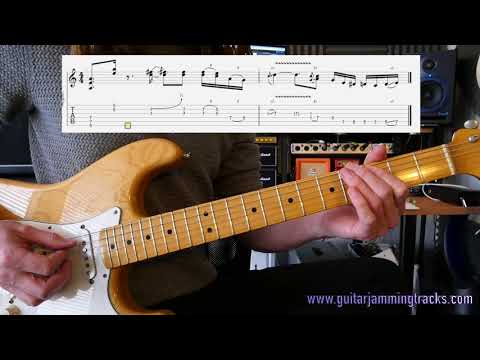 Guitar Lick Friday #146 - Lick using chords, single notes and double stops