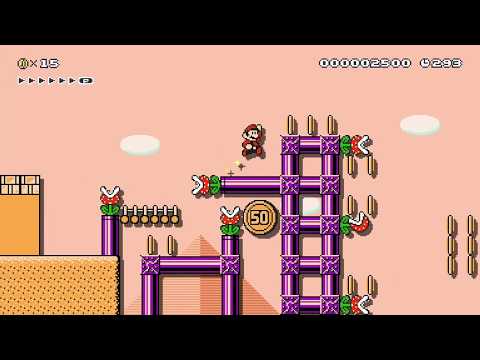 2-1 Banknote Badlands by Yoshicool - Super Mario Maker 2 - No Commentary 1ca