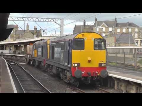 20303/20301 6K73 Sellafield - Crewe flask(s) with thrash and whistles 15th May 2013