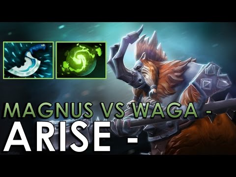 Arise | Best Magnus against Waga | Dota 2 TI9