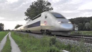 preview picture of video 'TGV 9575 Paris - München'