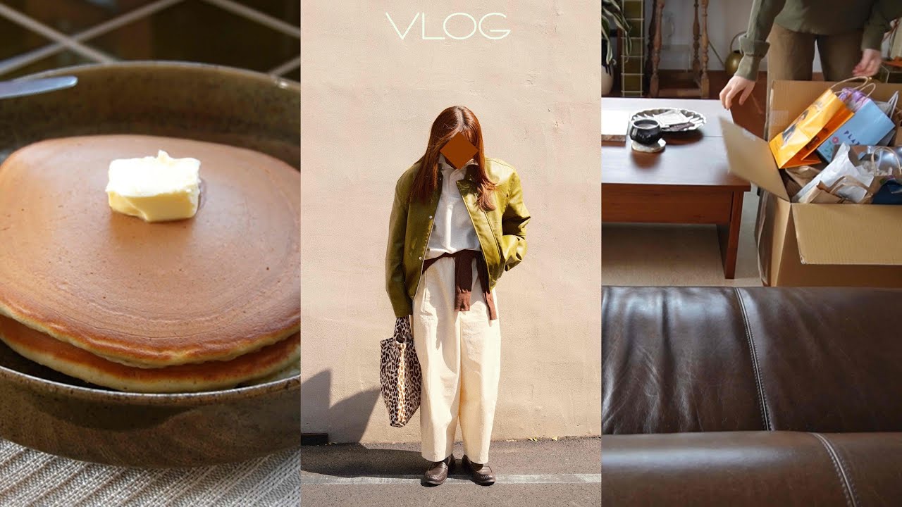 [VLOG]荒れ果てた部屋を掃除_東京購入品/ダイエットから開放/ ラグ探し/ プレゼント開封♡ 