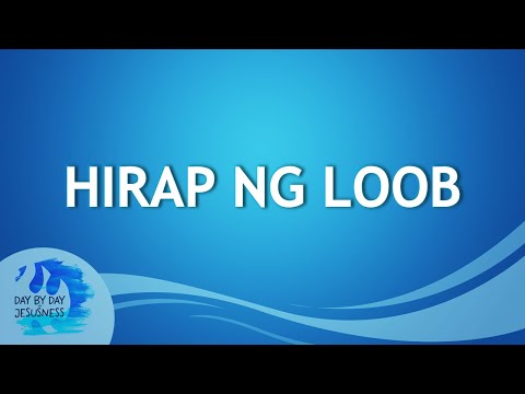 2026-01-25 Hirap ng Loob - Ed Lapiz