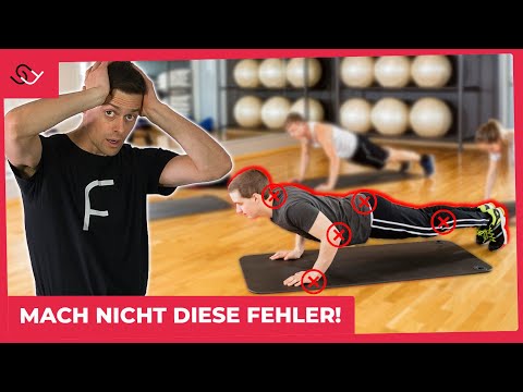 Liegestützen - DAS sind die wahren Fehler (kennt keiner)