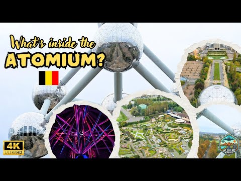 Inside the Atomium: Brussels' Iconic Landmark 🇧🇪 | Walking Tour [Travel Video 4K]
