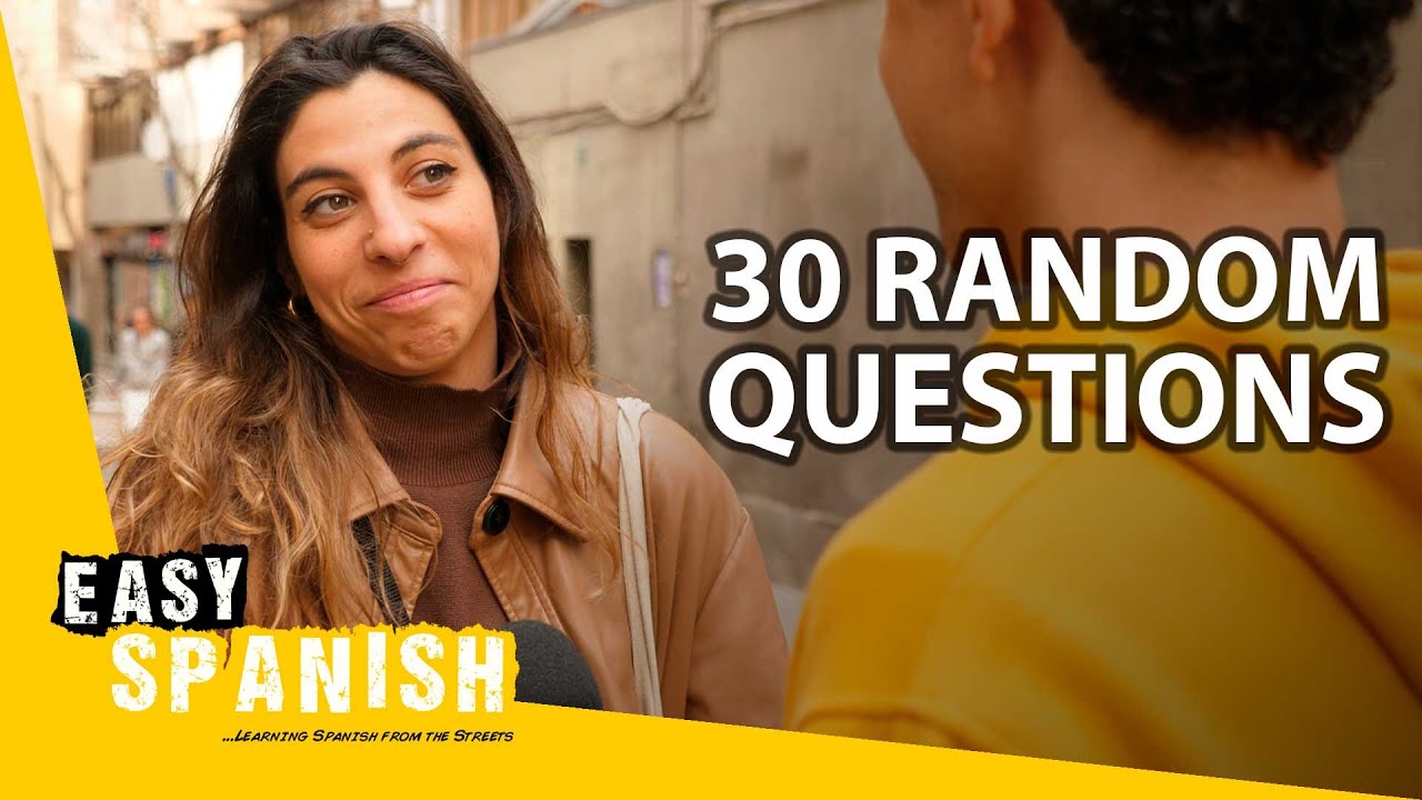 We Asked 30 Random Questions to People in Barcelona | Easy Spanish 360