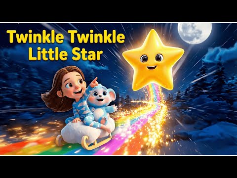 Moko’s Twinkle Twinkle Little Star 4K ✨  | Bedtime Song & Gentle Audio Cuddle