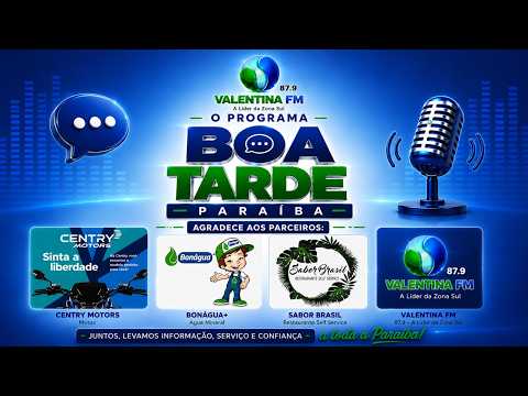 PROGRAMA BOA TARDE PARAÍBA  -  TERÇA-FEIRA 28 DE JULHO DE 2026