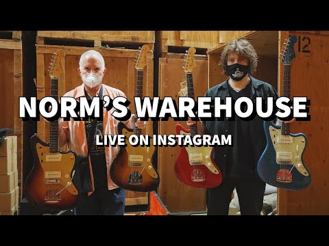 LIVE at Norm’s Warehouse! CRAZY VINTAGE GUITARS!!!!
