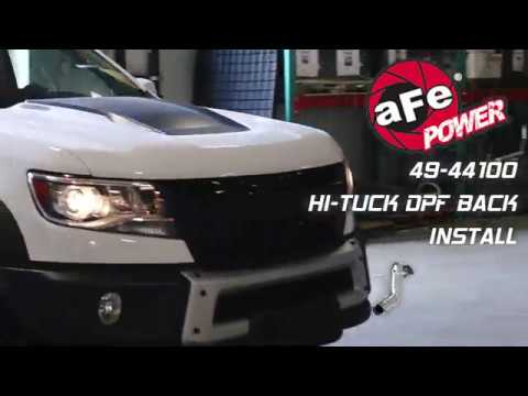 aFe POWER GM Colorado/ZR2/Canyon Large Bore-HD DPF-Back Exhaust System Installation Video