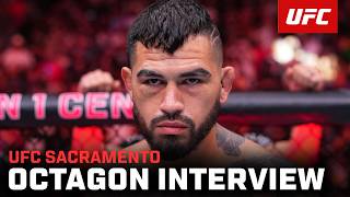 Anthony Hernandez Octagon Interview | UFC Sacramento