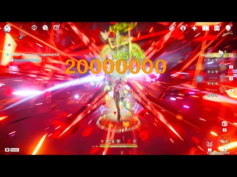 World First! Arlecchino hits 20 Million Damage