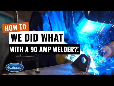Can the MIG 90 Weld a Jeep Bumper Together? MIG Welding Tips and Tricks!
