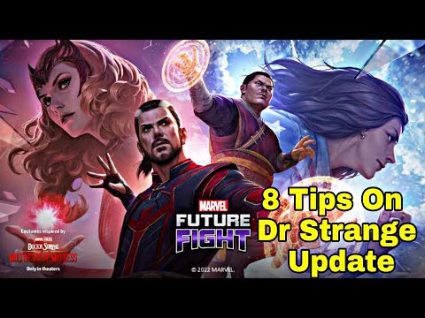 April Update Keyart And 8 Tips On Upcoming Dr Strange Update - Marvel Future Fight