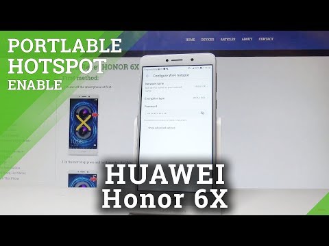 How to Enable Portable Hotspot on HONOR 6X |HardReset.info
