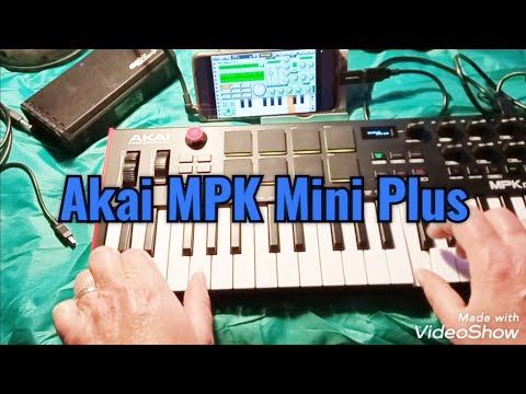 Akai MPK Mini Plus Midi Controller Grober Überblick