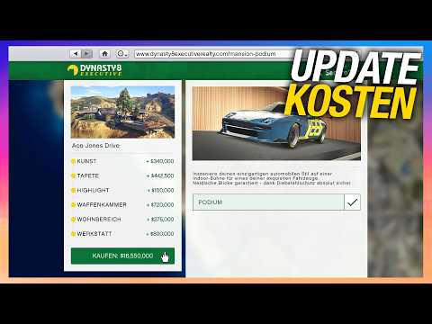 So TEUER wird das neue VILLEN DLC in GTA Online! 