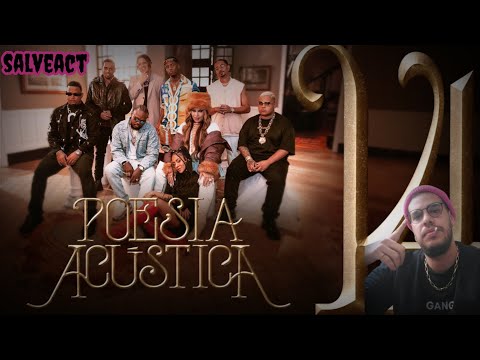 Salveact - Poesia Acústica #14 - Cesar, Ryan, Lourena, Major, Derxan, Wiu, Djonga, Kay, G.G | REACT