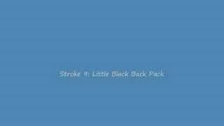 Stroke 9: Little Black Back Pack