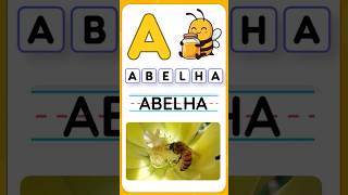Aprendendo o alfabeto | Vamos aprender a ler ABELHA? | Leitura de palavras simples | Alfabetização
