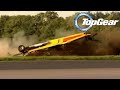 Hammond CRASHES In LAND SPEED RECORD Attempt Top Gear 4K 60fps AI Upscale Topgear Thegrandtour