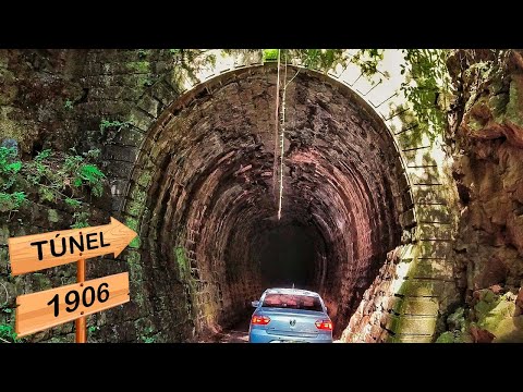 Túnel Linha Bonita em Salvador do Sul/RS é o primeiro túnel curvilíneo da América Latina