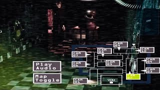 Five Nights at Freddy's 3 Security Camera Footage for ONE HOUR (NO JUMPSCARES)
