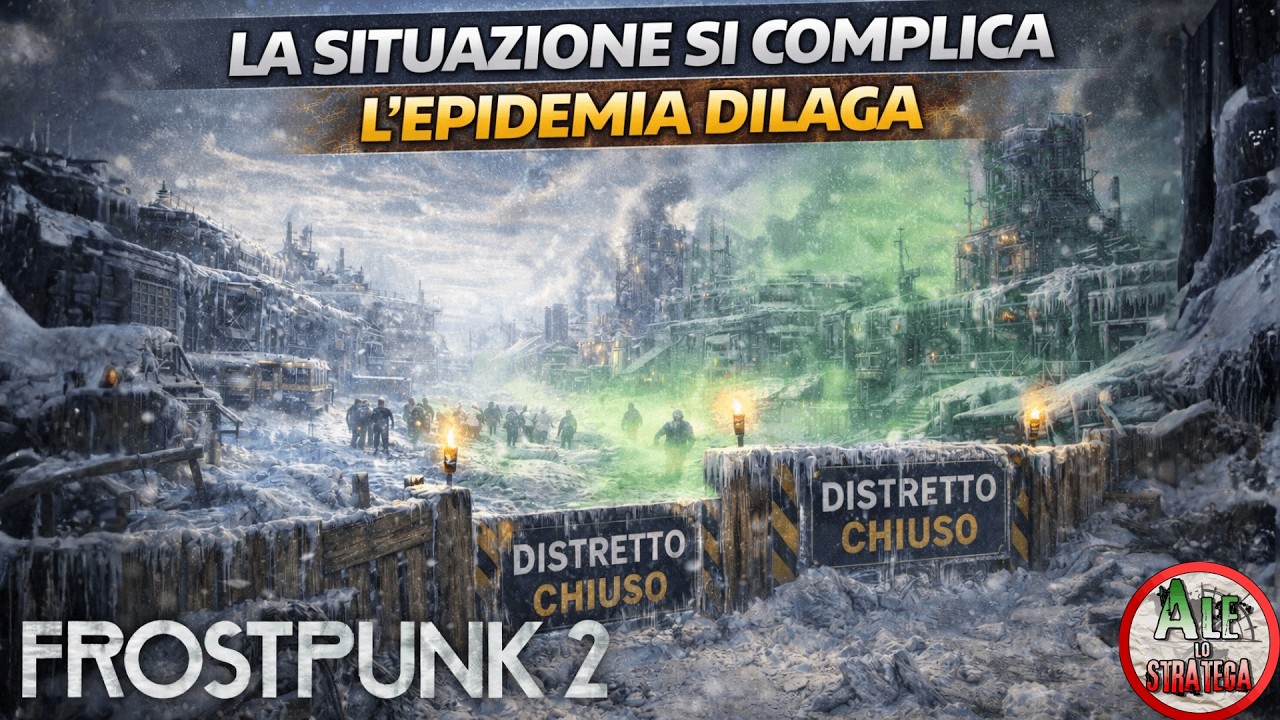 LA SITUAZIONE SI COMPLICA || FROSTPUNK 2 Gameplay ITA || FRACTURED UTOPIAS #8