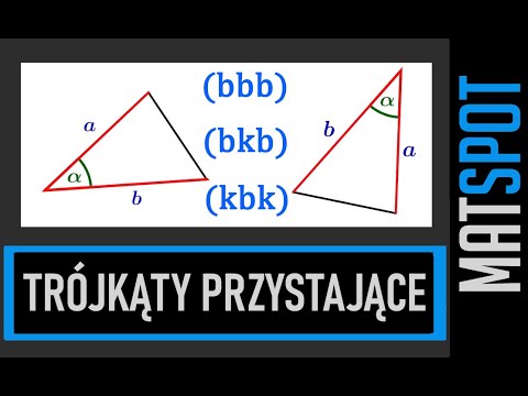 Trójkąty przystające - cechy przystawania