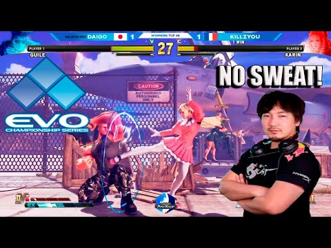 I almost had a Heart Attack! - Daigo vs Killzyou / Winners Top 48 (EVO 2022)