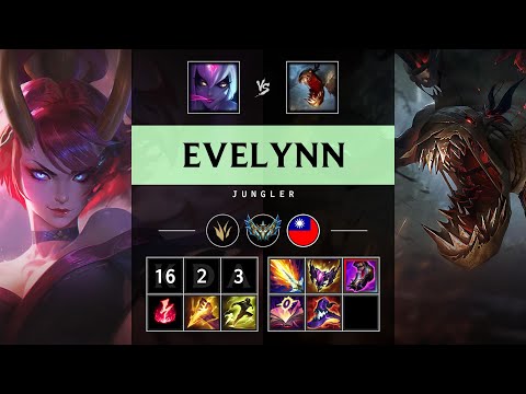 Evelynn Jungle vs Fiddlesticks - TW Challenger Patch 25.20