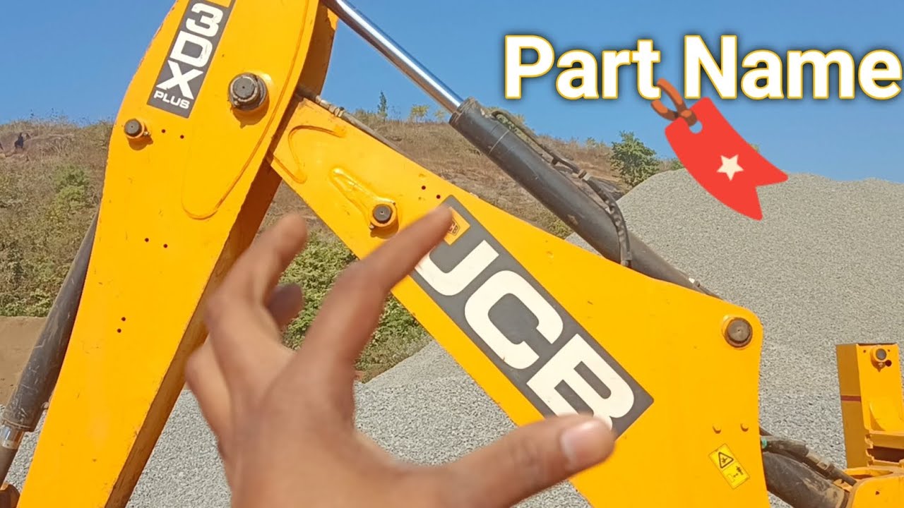 jcb excavator parts name | Backhoe loader part | jcb part names