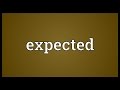 Expected Meaning