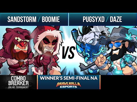 Sandstorm & Boomie vs Pugsyxd & Daze - Winner's Semi-Final - Combo Breaker 2020 - 2v2 NA