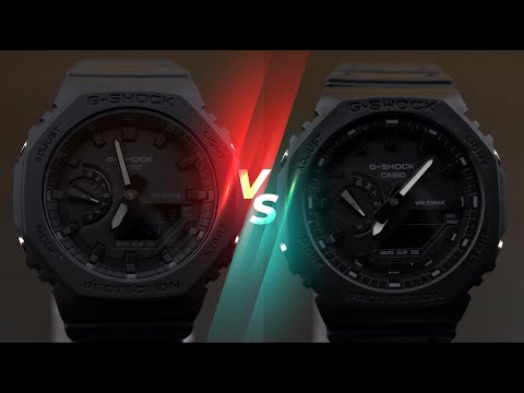 How to identify FAKE CasiOak G-Shock GA-2100-1A1? | Don't buy it!