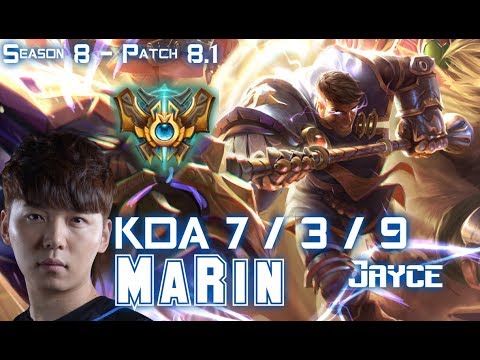 MaRin JAYCE vs PANTHEON Top - Patch 8.1 KR Ranked