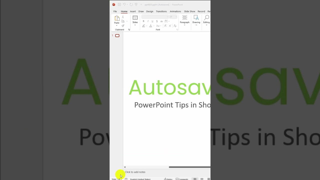 PowerPoint AutoSave Setting – Quick Fix!