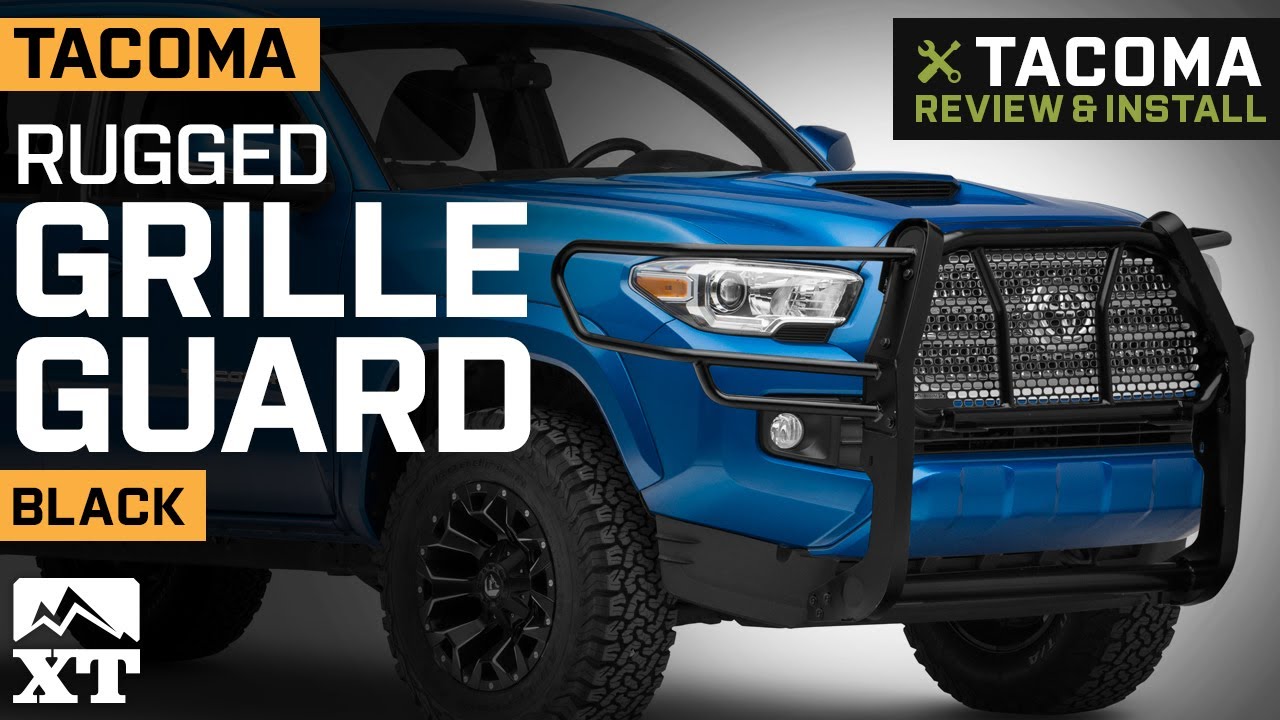 Tacoma Rugged Grille Guard; Black ( 2016-2020) Review & Install