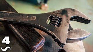Making My Own ADJUSTABLE CRESCENT WRENCH! Part 4 - Finished