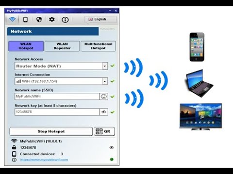 MyPublicWiFi - Virtual Access Point, Turn your PC into a Wi-Fi Hotspot