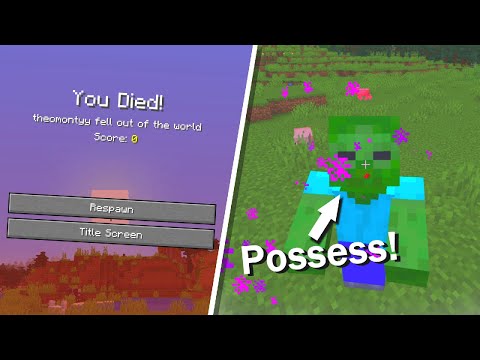 Awesome DEATH mechanics in Minecraft (Finally!) | Requiem Mod