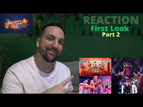 REACTION: FIRST LOOK - PART 2 with 🇦🇱🇦🇲🇫🇷🇮🇪🇮🇹🇵🇱🇪🇸 (JESC 2023)