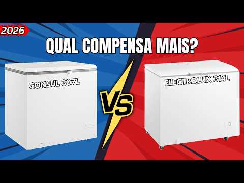 FREEZER HORIZONTAL Consul CHA31 ou Electrolux HI330? Qual COMPRAR Em 2026?