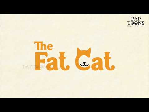 The Fat Cat | Cartoon for Toddlers | Nursery Rhymes | Kids Song | Poem |Easy English Poem